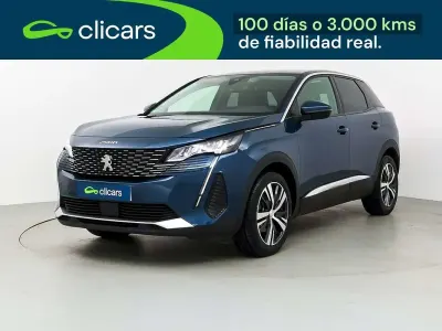 Käytetty Peugeot 3008 Allure 131 HP (96 kW) 2021 Sininen Katumaasturi
