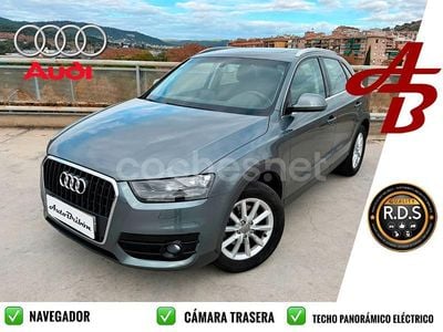 Usado Audi Q3 Ambition 140 CV (102 kW) 2012 Gris / plata SUV