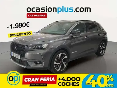 Usado DS Automobiles DS7 Crossback Performance Line Plus 299 CV (219 kW) 2021 Gris SUV