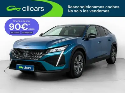 Usado Peugeot 408 Allure 136 CV (100 kW) 2025 Azul SUV