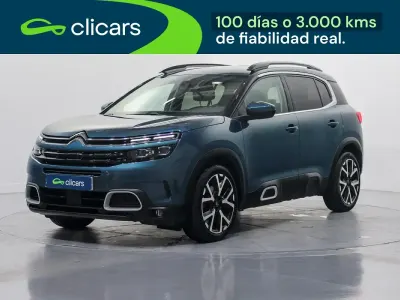 Usado Citroën C5 Aircross Shine 131 CV (96 kW) 2020 Verde SUV