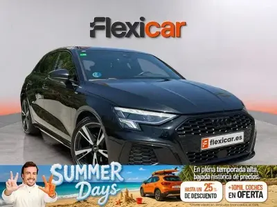Usado Audi A3 Sportback e-tron 150 CV (110 kW) 2021 Negro Utilitario