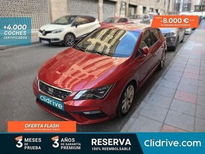 Usado Seat Leon ST FR 150 CV (110 kW) 2017 Rojo Familiar