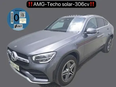 Usado Mercedes GLC300e 306 CV (225 kW) 2022 Gris SUV