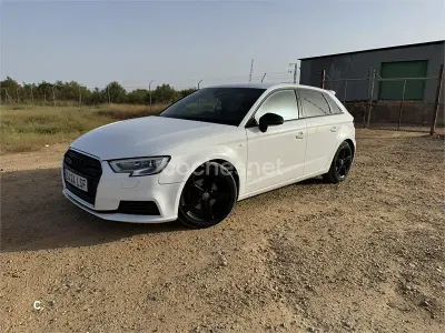 Usado Audi A3 S-Line 150 CV (110 kW) 2016 Blanco Berlina