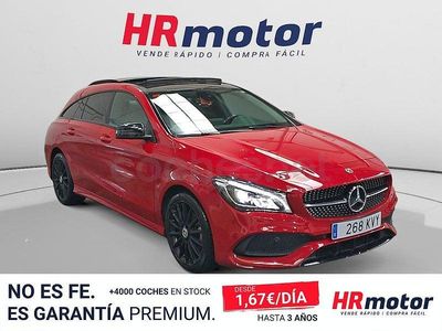 Usado Mercedes CLA200 Shooting Brake 163 CV (119 kW) 2019 Rojo Familiar