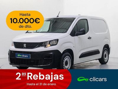 Blanco Usado 2021 Peugeot Partner S Monovolumen | 10.490 € (Precio justo)