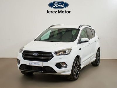 Usado Ford Kuga ST-Line 120 CV (88 kW) 2019 Blanco frozen SUV