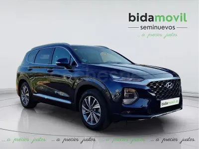 Usado Hyundai Santa Fe Style 200 CV (147 kW) 2020 Azul SUV