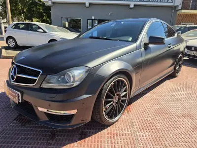 Usado Mercedes C63 AMG AMG 457 CV (336 kW) 2012 Negro Coupe
