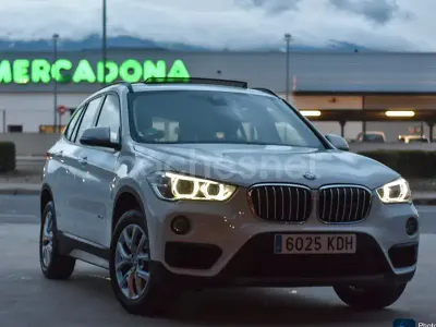 Usado BMW X1 136 CV (100 kW) 2017 Blanco SUV