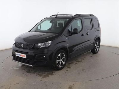 Usado Peugeot Rifter GT 131 CV (96 kW) 2020 Negro Monovolumen