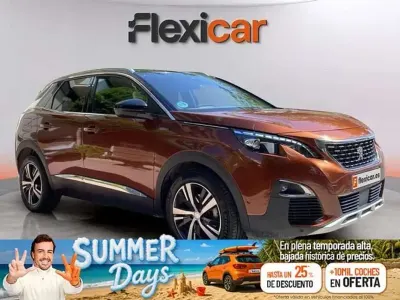 Usado Peugeot 3008 GT-line 131 CV (96 kW) 2019 Naranja SUV