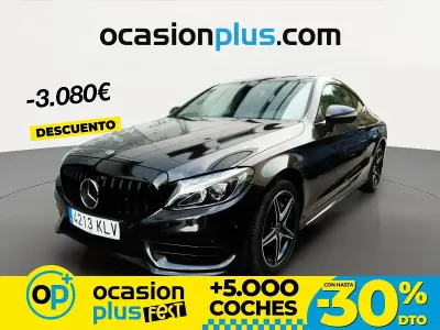 Usado Mercedes C250 204 CV (150 kW) 2018 Negro Coupe