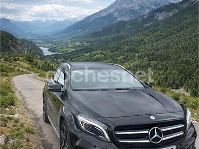 Usado Mercedes GLA220 AMG line 170 CV (125 kW) 2014 Negro SUV