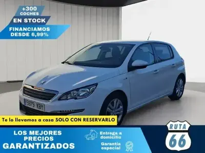Usado Peugeot 308 Business-Line 110 CV (80 kW) 2017 Blanco Berlina