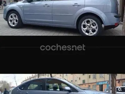Usado Ford Focus Trend 100 CV (73 kW) 2007 Azul Berlina
