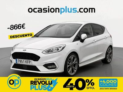 Usado Ford Fiesta ST-Line 100 CV (73 kW) 2017 Blanco