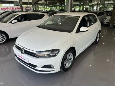 Begagnad VW Polo Advance 95 HK (69 kW) 2019 Vit Halvkombi