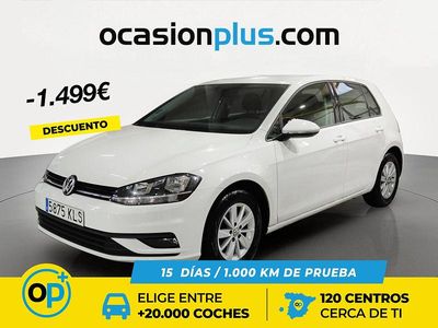 Usado VW Golf VII Business 110 CV (80 kW) 2018 Blanco