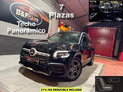 Usado Mercedes GLB200 150 CV (110 kW) 2021 Negro SUV