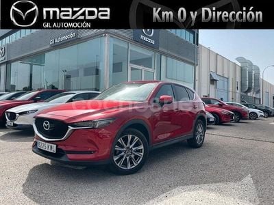 Usado Mazda CX-5 150 CV (110 kW) 2019 Granate SUV