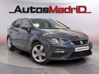 Usado Seat Leon ST FR 131 CV (96 kW) 2020 Gris Familiar
