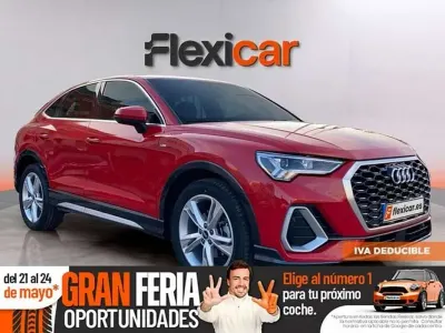 Usado Audi Q3 S-Line 150 CV (110 kW) 2021 Rojo SUV