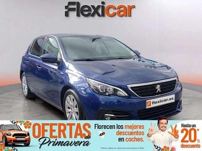 Usado Peugeot 308 SW Allure 131 CV (96 kW) 2020 Azul Familiar