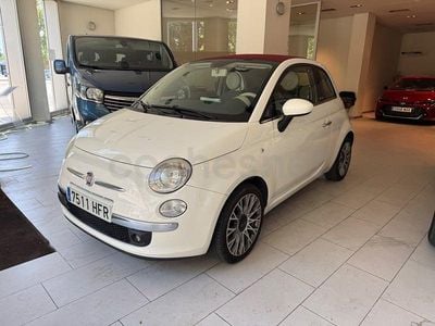 Usado Fiat 500C Lounge 69 CV (50 kW) 2011 Blanco Descapotable