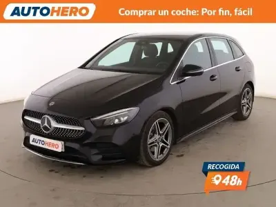 Usado Mercedes B180 AMG line 136 CV (100 kW) 2021 Negro Utilitario