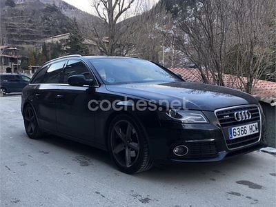 Usado Audi A4 180 CV (132 kW) 2011 Negro Familiar