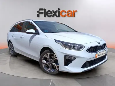 Usado Kia Ceed 136 CV (100 kW) 2020 Blanco Utilitario