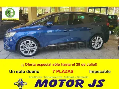 Usado Renault Grand Scénic IV Life 120 CV (88 kW) 2019 Azul Monovolumen