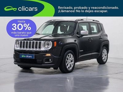 Usado Jeep Renegade Limited 140 CV (102 kW) 2017 Negro SUV