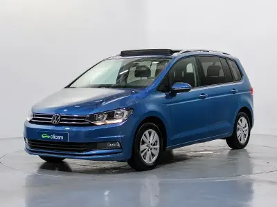 Usado VW Touran Advance 122 CV (89 kW) 2021 Azul Monovolumen