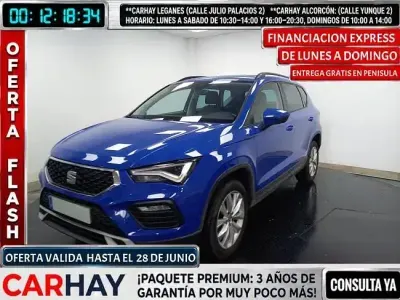 Usado Seat Ateca Style 150 CV (110 kW) 2020 Azul SUV