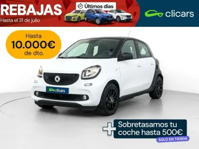 Usado Smart ForFour Electric Drive Passion 60 kW (82 CV) 2019 Blanco Utilitario