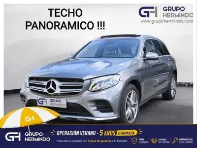 Usado Mercedes GLC220 AMG 170 CV (125 kW) 2019 Gris SUV