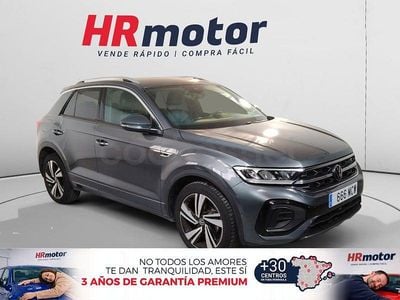 Usado VW T-Roc R-line 150 CV (110 kW) 2022 Gris / plata SUV