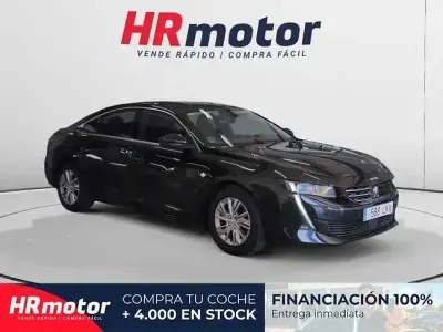 Usado Peugeot 508 Active 130 CV (95 kW) 2020 Negro Berlina