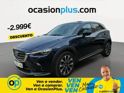 Usado Mazda CX-3 121 CV (88 kW) 2022 Negro SUV