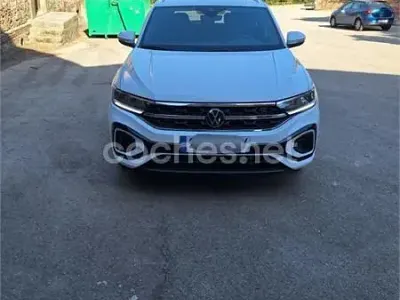 Usado VW T-Roc R-line 150 CV (110 kW) 2022 Blanco SUV