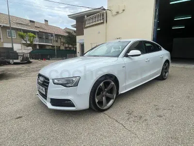 Usado Audi A5 Sportback 245 CV (180 kW) 2013 Blanco Utilitario