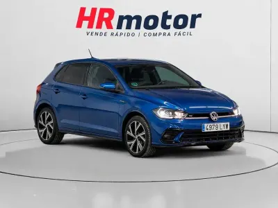 Usado VW Polo R-line 95 CV (69 kW) 2022 Azul Utilitario