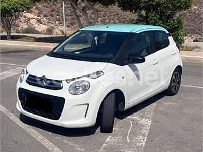 Usado Citroën C1 Feel 82 CV (60 kW) 2017 Blanco Utilitario