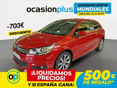 Usado Citroën C4 PureTech 110 CV (80 kW) 2018 Rojo