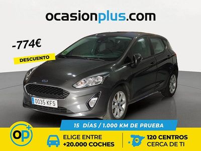 Gris Usado 2017 Ford Fiesta Trend+ Utilitario | 9676 € (Precio justo)
