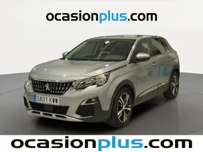 Usado Peugeot 3008 Allure 131 CV (96 kW) 2019 Gris SUV