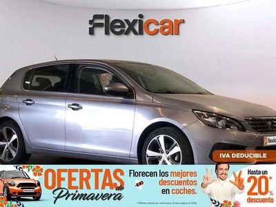 Usado Peugeot 308 Allure 131 CV (96 kW) 2020 Gris Utilitario